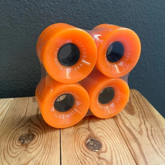 Skateboard longboard orange cruiser wheels - Picture 5 of 5